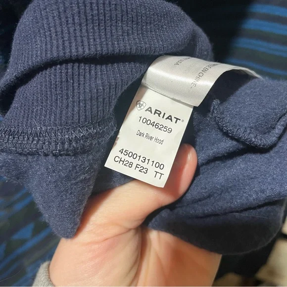 Ariat Dark River Hoody Sweatshirt XXL - Picture 9 of 13